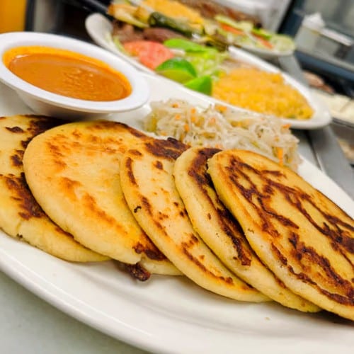 3 Pupusas.