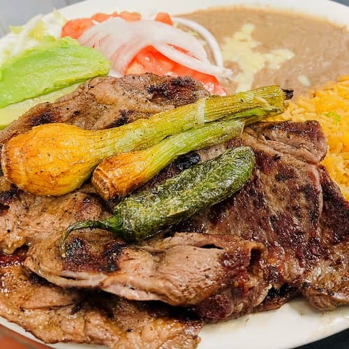 Carne Asada Dinner.