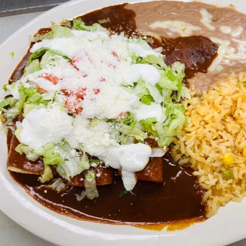 Enchiladas Mexicanas.
